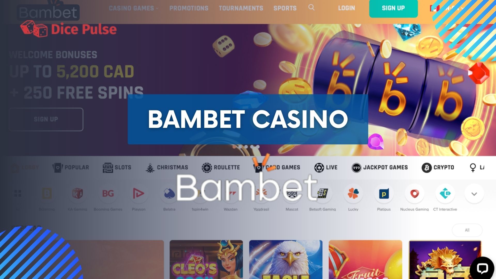 Increase your experience through Bambet Casino