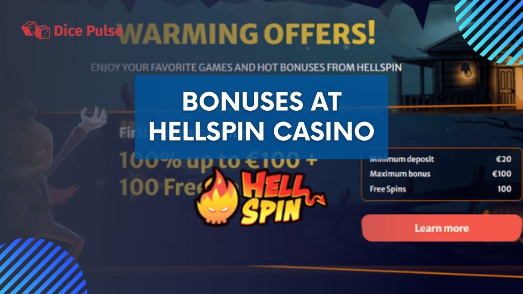 Bonuses at HellSpin Casino