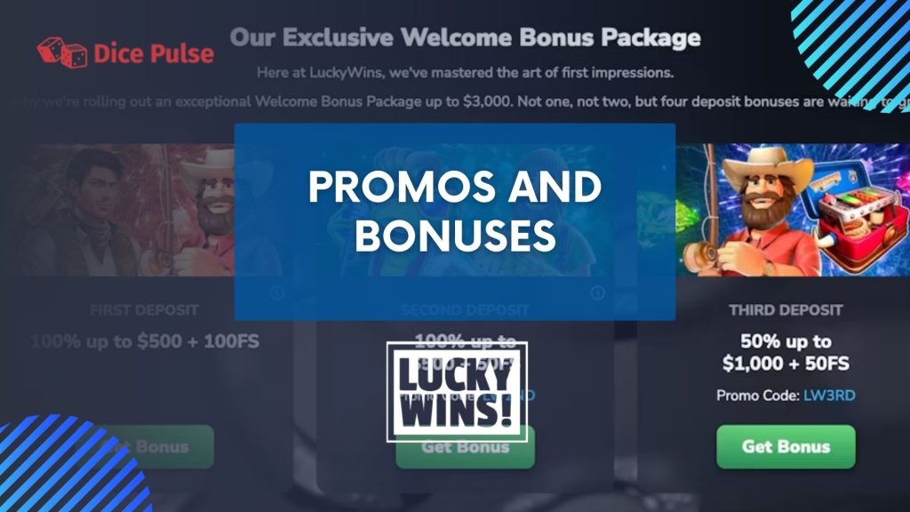 Lucky Wins' Lucrative Promos and Bonuses